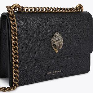 Black Kurt Geiger Shoreditch Cross Body